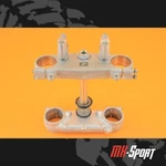 08-09 2008 CRF250R Oem Triple Tree Upper Lower Clamps Fork Holder. Fixed Price $109.99.