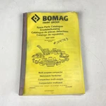 Bomag BMP8500 Vibratory Plate Compactor Parts Manual , 101720121818-UP. Fixed Price $32.00.