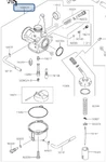 New Oem Factory Genuine Kawasaki 10-19 Carburetor 15004-0065. Fixed Price $190.80.