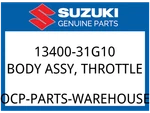 Suzuki Oem Part 13400-31G10 Body Assy, Throttle. Fixed Price $714.36.