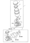 Genuine Honda Retainer Diaphragm 8-97061-568-0. Fixed Price $15.63.
