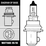 Nachman SU-01000B Halogen All WET.BLUEPX29T 65/55HB5. Fixed Price $10.95.