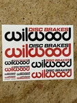 Wilwood Disk Brakes Large Sheet Of Sticker Decal Original. Fixed Price $9.99.