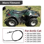 2002 2003 2004 2005 For Arctic Cat 250 2X4 4X4 Throttle Cable # 0487-019. Fixed Price $14.59.