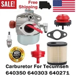 Carburetor For Toro 6.5HP Gts Recycler Lawnmower Tecumseh 640350 20370 Kit. Fixed Price $12.52.