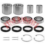 Front Rear Wheel Bearing Seals Kit For Kawasaki Mule 3000 3010 3020 4000 2510. Fixed Price $41.79.
