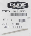New 2006-2011 Polaris Sportsman 300 4X4 Hawkeye 2X4 Needle Jet Oe 3131638. Fixed Price $10.36.