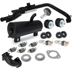 Muffler/ex-pipe/manifold/seals/springs Fits Polaris Ranger 400 500 Series 10. Fixed Price $219.99.