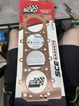 Ford Bmp Man-o-war 18 Bolt 4.060 X .072 Pro Copper Hd Gskt Set. Fixed Price $185.00.