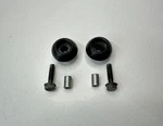 Used Oem Honda Atc Trx Fourtrax Handlebar Ends Guards Set Pair 2 With Bolts. Fixed Price $14.99.