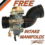 2000 2001 Yamaha Grizzly Yfm 600 Carburetor + Free Intake Manifold Boot. Fixed Price $112.46.