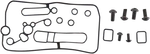 Moose Racing Gasket Kt Carb Mid Body 0935-1010. Fixed Price $23.95.