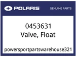 Polaris Oem Part 0453631 Valve, Float. Fixed Price $63.24.