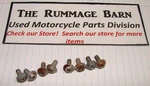 Genuine Top Rail Screws Carburetor Suzuki GS550 650 750 850 02112-05087. Fixed Price $9.95.