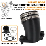 Intake Boot Carburetor Manifold #3089806 For Polaris Hawkeye 300 Sportsman. Fixed Price $23.91.