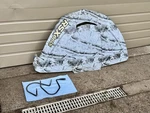 John Deere Gator RSX860I Front Hood Camo Body Panel W/ Hinge Mounts & Bolts Oem. Fixed Price $599.94.