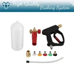 5000PSI Short High Pressure Washer Gun W/foam Cannon Kit For Car Washing. Fixed Price $46.39.