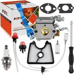 Carburetor For Husqvarna 125BX 125BVX Blower W/ Air Filter Gasket Kit. Fixed Price $24.98.