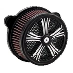 Xtreme Machine Fierce Air Cleaner Black 91' - 25' Harley Xl Sportster New Usa. Fixed Price $349.99.