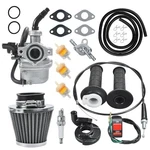 PZ19 Carburetor Air Filter Throttle Handle Grips Cable For 50CC 70CC Black. Fixed Price $41.57.