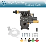 New 3/4 Inch Shaft Horizontal Pressure Washer Pump Water 3000 Psi 2.5 Gpm. Fixed Price $70.39.