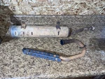 99-09 Yamaha Bear Tracker YFM250 Exhaust Muffler 1P0-E4710-00-00. Fixed Price $150.00.