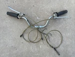 1964 Honda CA200 C200 Handlebars Controls Left Right Throttle Cables Levers. Fixed Price $179.50.