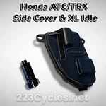New 3D Printed Side Cover And Extra Long Idle Adjuster For Honda Atc / Trx. Fixed Price $21.99.