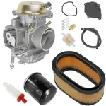 Caltric Air Filter Kit & Carburetor For Polaris Scrambler 400 4X4 2X4 1995-2002. Fixed Price $57.00.