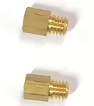 Polaris Pure Oem Nos Snowmobile Main Jets (2) Qty Two Hex #490 3130148. Fixed Price $7.89.