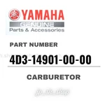 Yamaha Genuine Oem Parts Carburetor 4D3-14901-00-00 For Raptor 250. Fixed Price $614.60.