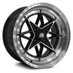Klassik Rader Rs-l Wheels 15X8 (25, 4X100, 73.1) Black Rims Set Of. Fixed Price $652.60.