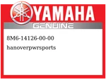 Yamaha Oem Part 8M6-14126-00-00 Gasket. Fixed Price $20.99.