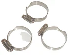 Polaris Oem Nos Pure Atv Snowmobile Clamps Qty Three (3) 7080140 X 1/2". Fixed Price $7.89.