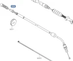 Kawasaki New Oem Throttle Cable 54012-0700. Fixed Price $43.04.