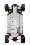 Can-am Maverick Rear A-arm Protectors Plates 715001644. Fixed Price $159.99.