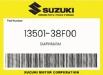 Suzuki Genuine Diaphragm 13501-38F00. Fixed Price $130.86.