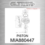 MIA880447 Piston Fits John Deere (surplus Open Box). Fixed Price $101.84.