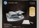 Hp Scanjet 5590 Duplex Flatbed Scanner W/auto Doc Feeder & 35MM Slide Accessory. Fixed Price $139.95.