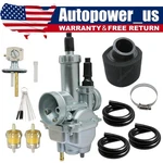 Carburetor Kit For Kawasaki BAYOU220 KLF220A 1988-1998 W/ Air Filter Fuel. Fixed Price $27.15.