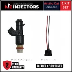 Single Reman Arctic Cat Injector & Connector 0470-762 08-18 Textron. Fixed Price $104.50.