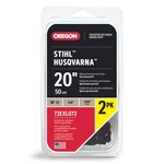 4 Pack Oregon 20" 72EXL072X2 Chains - Replaces 33RS72. Fixed Price $88.00.