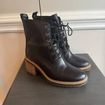 New Timberland Sienna Wp Side Zip Black Full Grain Leather Women Boots Size 6.5M. Fixed Price $37.67.