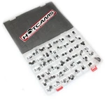 2003-2007 Polaris Predator 500 Valve Kit Hot Cams 9.48MM 141 Shims. Fixed Price $134.61.