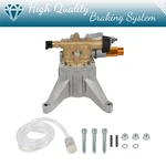 7/8 Inch 3200 Psi Shaft Vertical Pressure Pump 2.5 Gpm For Power Washers. Fixed Price $83.02.