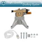 7/8 Inch 3200 Psi Shaft Vertical Pressure Pump 2.5 Gpm For Power Washers. Fixed Price $87.39.