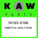 16163-0166 Kawasaki THROTTLE-ASSY,TTK38 161630166, New Genuine Oem Part. Fixed Price $1247.18.