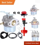 ST824 Carburetor For Ariens & Tecumseh 10HP Snow Throwers 26" 28". Fixed Price $45.99.