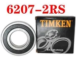 Timken 6207-2RS 35X72X17MM Double Rubber Seal Deep Groove Ball Bearings. Fixed Price $14.79.