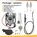 Carburetor Fit Arctic Cat 400 4X4 2005-2007 #0470-737 0470-667 W/ Throttle Cable. Fixed Price $49.99.